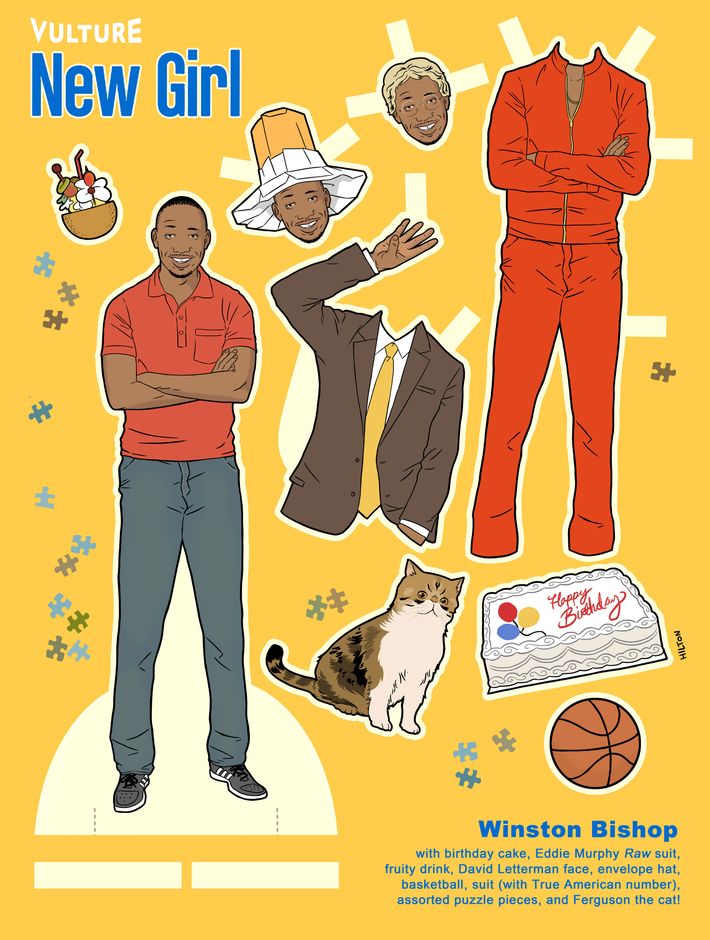 Print Out Vulture’s New Girl Paper Dolls