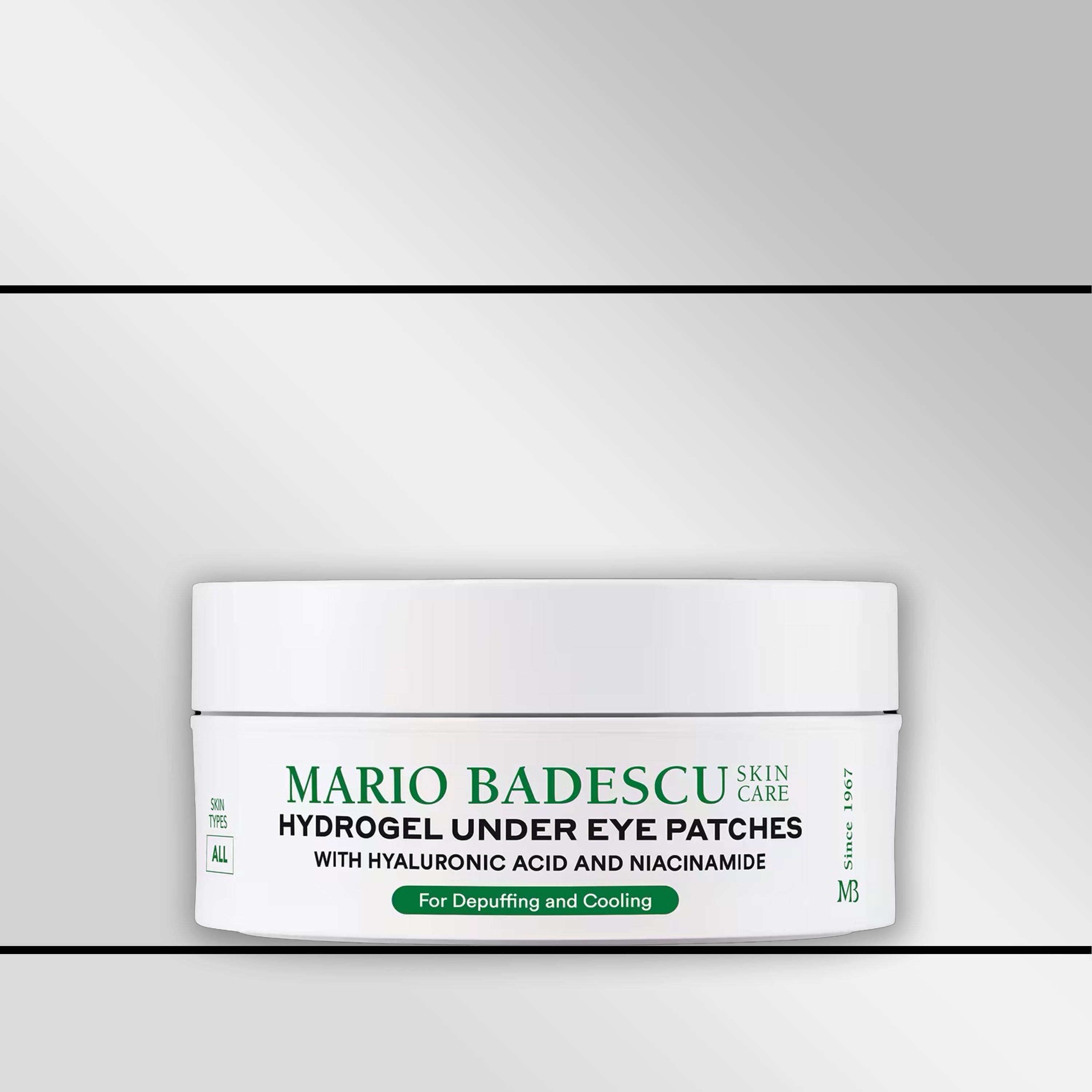 Hydrogel under-eye patches