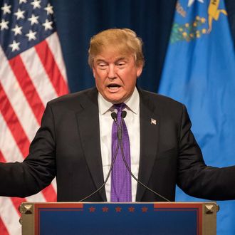 Presidential Candidate Donald Trump Holds Nevada Caucus Night Rally