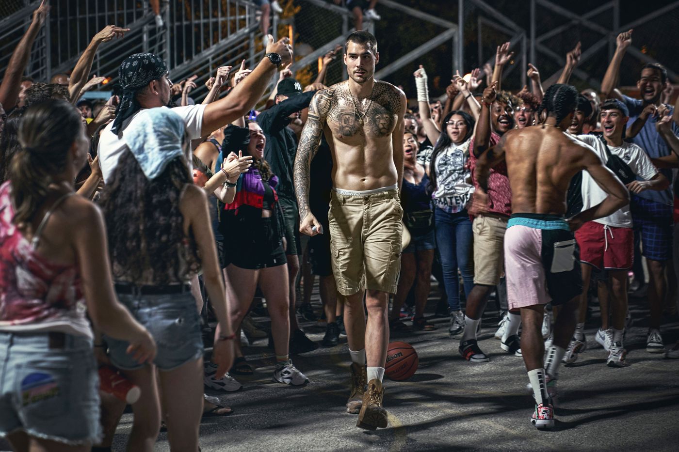 Nike NBA Tee Worn By Juancho Hernangomez As Bo Cruz In Hustle (2022)