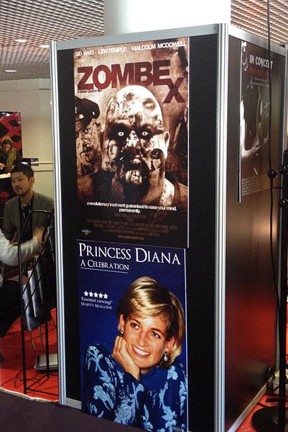 ... where the flesh-eating dead and Princess Di are both so delighted to be here!