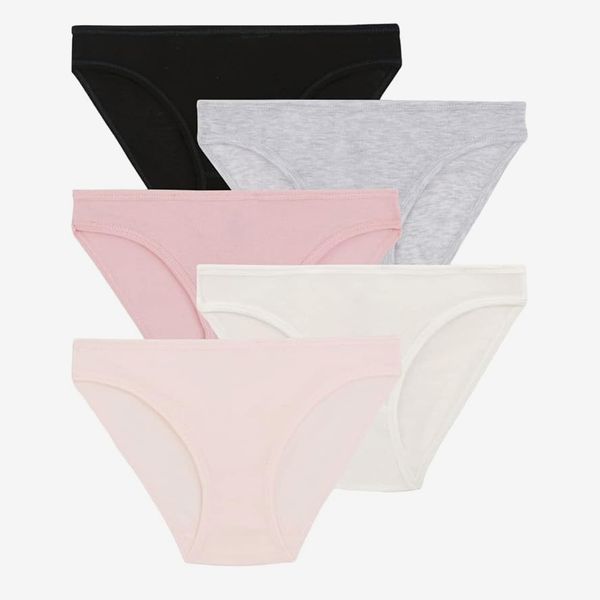 Petit Bateau Women 5-Pack Solid Underwear