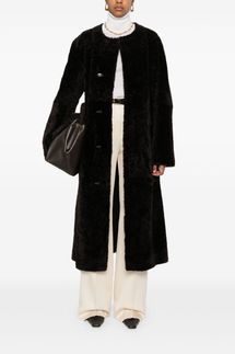 TOTEME soft shearling coat