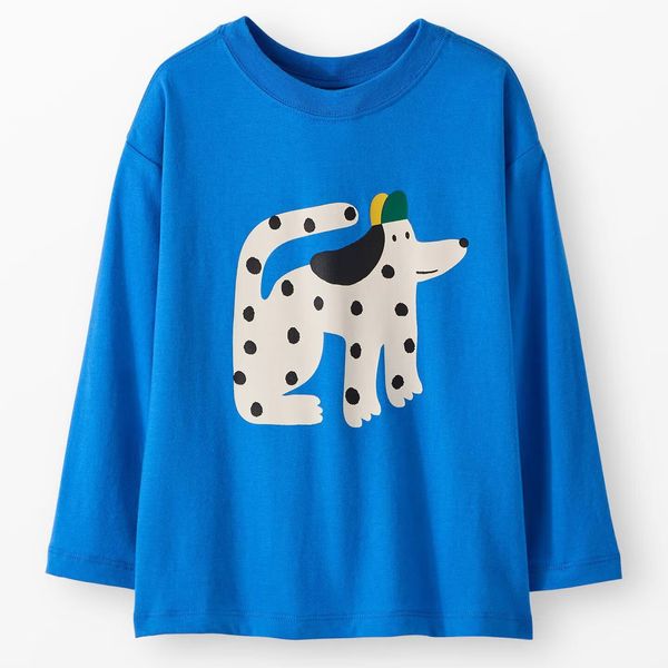 Hanna Andersson Long Sleeve Relaxed Fit Graphic T-Shirt