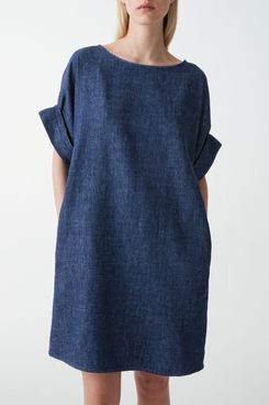 COS Organic Cotton-Hemp Denim Dress