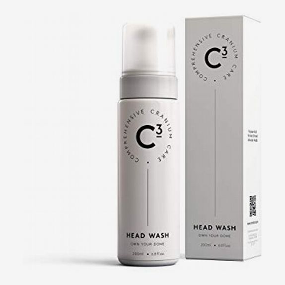 C3 Head Wash Fragrance-Free Foam Cleanser