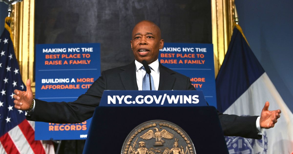 Eric Adams Is Comparing Himself to Jesus Now