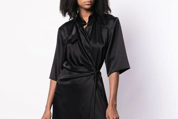 Nanushka Wrap Midi Dress