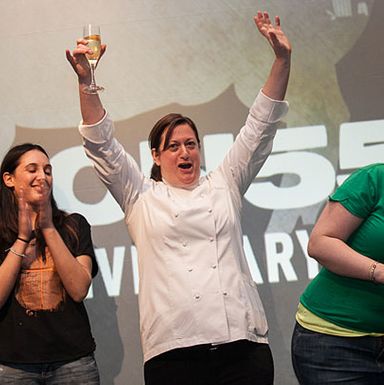 Missy Robbins wins the all-female Cochon battle in NYC.