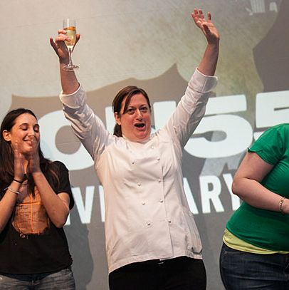 Missy Robbins wins the all-female Cochon battle in NYC.
