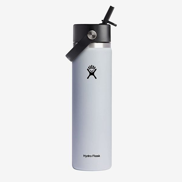 Hydro Flask de boca ancha de 24 oz con tapa de pajita