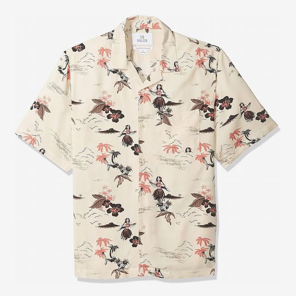 28 Palms Relaxed-Fit Vintage Hawaiian Shirt