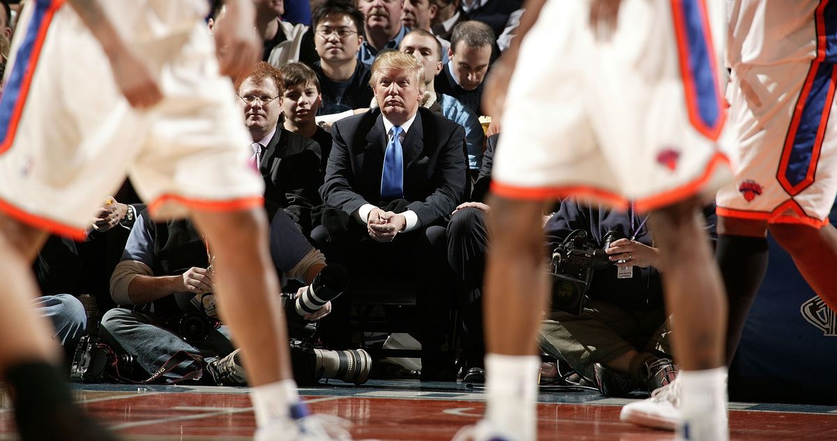 A Brief Investigation Into Trump's Self-Professed Knicks Fandom