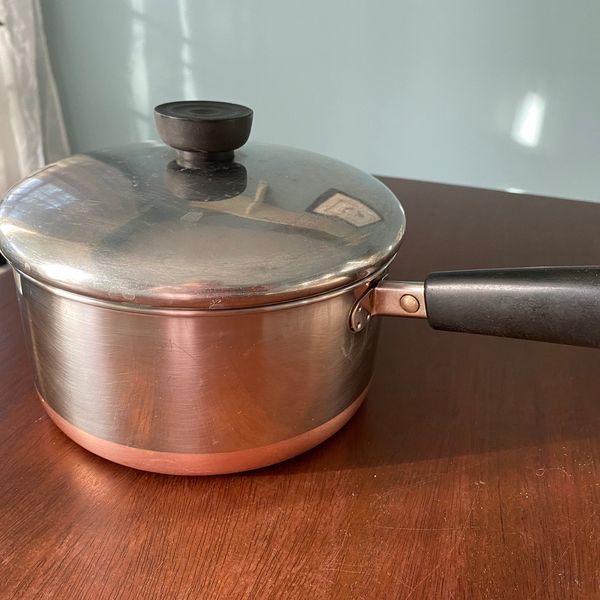Revere Ware Copper Bottom Saucepan