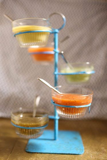 Classic salsas selection from Mexico City taquerias
