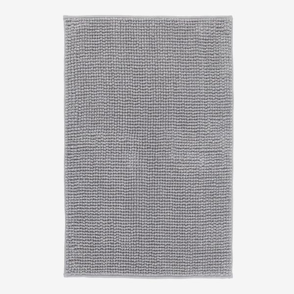 Ikea Toftbo Bath Mat, Gray-White/Mélange
