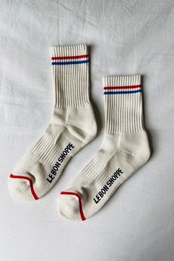 Le Bon Shoppe Boyfriend Socks - Milk