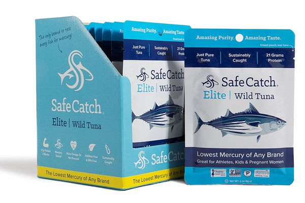 Safe Catch Elite Wild Tuna 3 oz Pouch, 12 pack