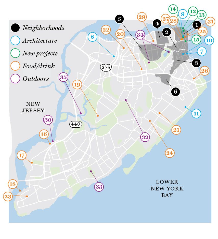 Staten Island Precinct Map