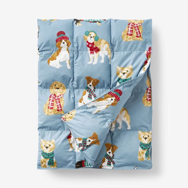 Company Essentials LoftAIRE Holiday Printed Dog Comforter - Holiday Dogs, SM