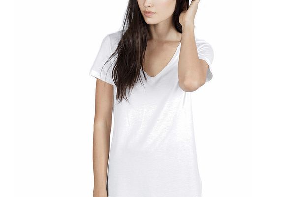 Everlane Cotton V White T-shirt