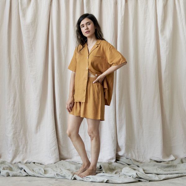 Morrow Soft Goods Camel Sleepwear Set