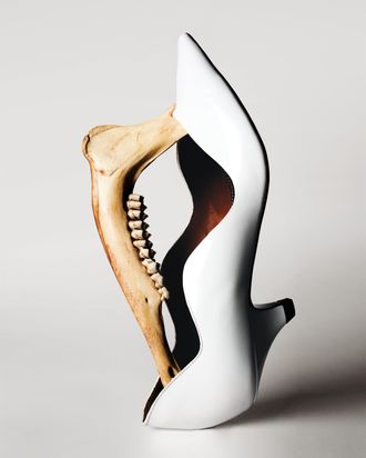 Proenza Schouler Wave Kitten Heel Pumps