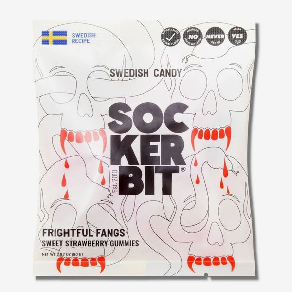 Sockerbit Halloween Frightful Fangs Sweet Gummy Candy - 2.82oz
