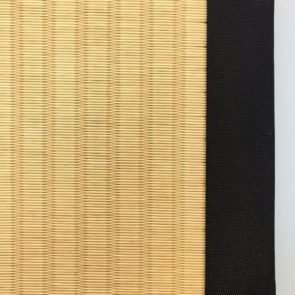 Tokyo Tatami Maker Classic Black-Heri Tokyo Yellow Hanjo Tatami Mat