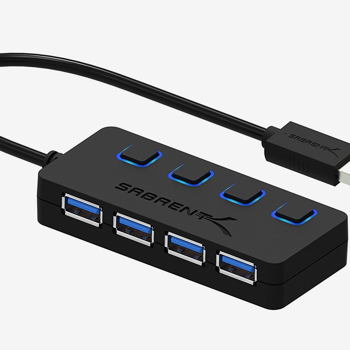 1pcs Mini 4 Port USB Port High Speed USB Hub Sharing Switch for Laptop Pc Computer Promotion 