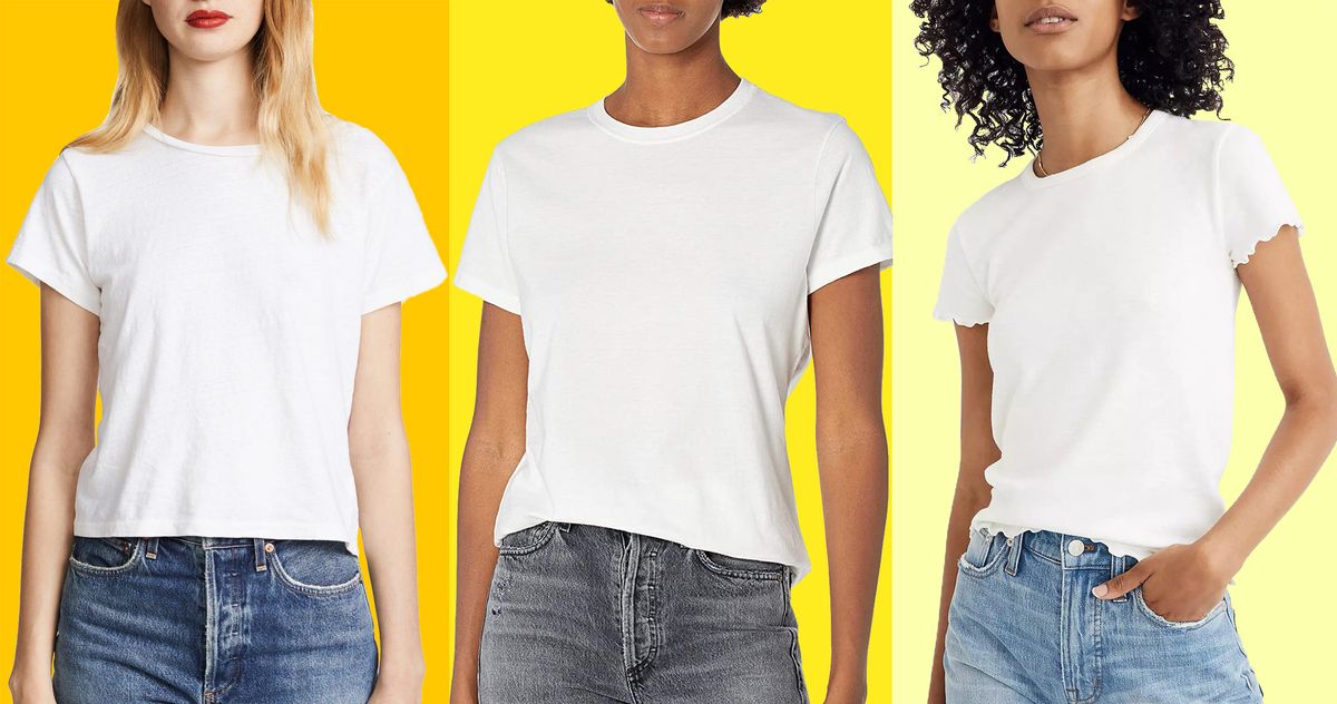 The 26 Best White T-shirts for Women 2022 The Strategist