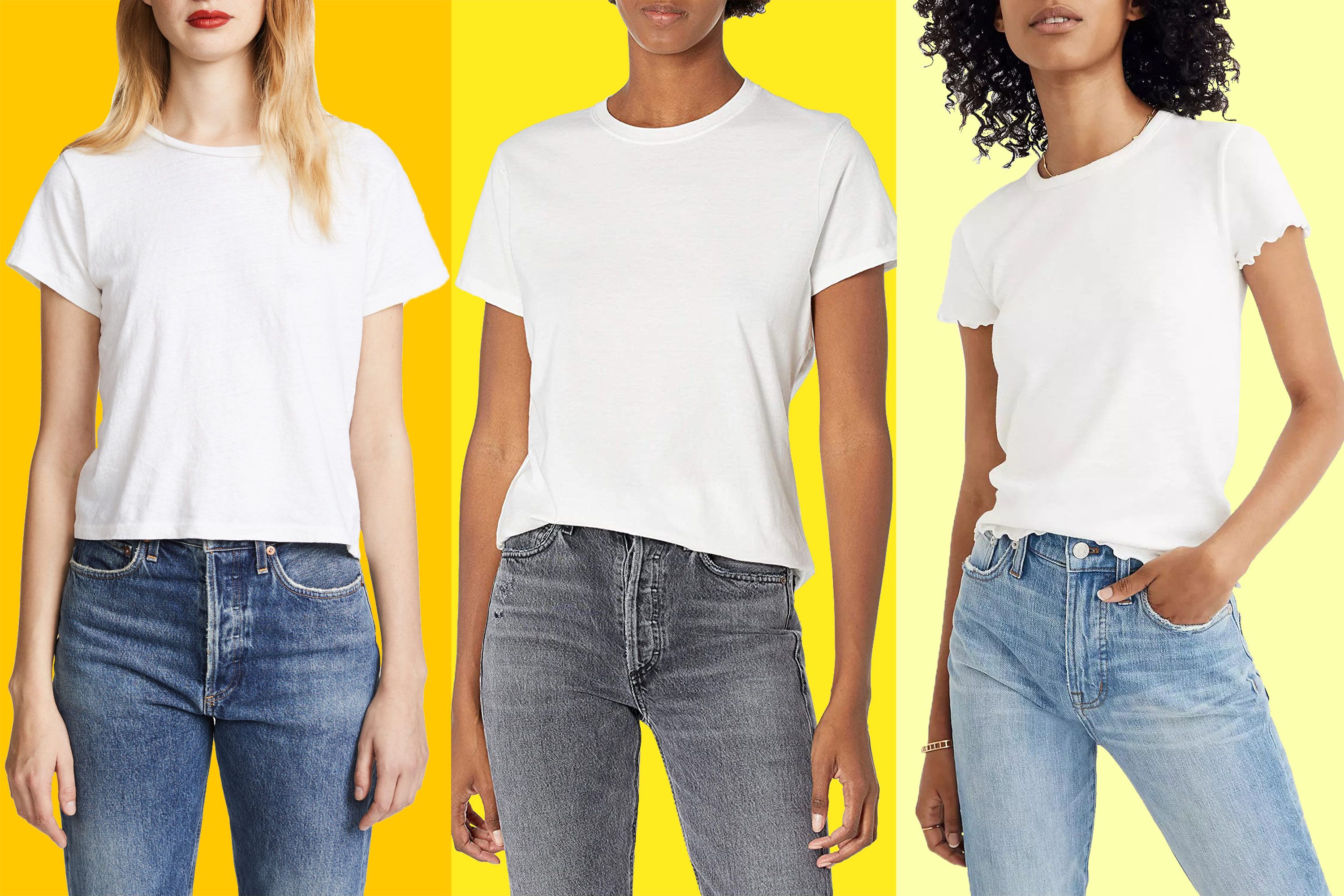 Oswald Læne kunstner The 26 Best White T-shirts for Women 2022 | The Strategist