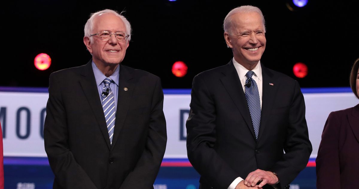 In a Joint Livestream, Bernie Sanders Endorses Joe Biden