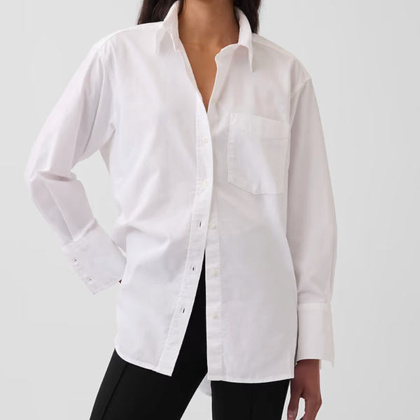 Gap Organic Cotton Oxford Big Shirt
