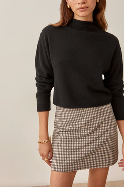 Reformation Cropped Cashmere Turtle