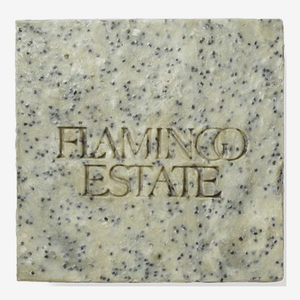 Flamingo Estate Exfoliating Peppermint Soap Brick