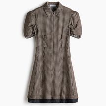 Puff-Sleeve Dress