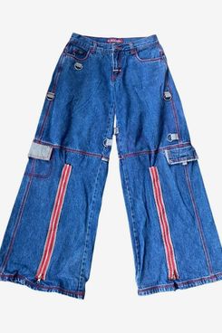 Vintage Macgirl Wide Leg Blue Jeans