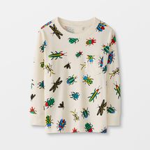 Hanna Andersson Print Pocket Tee In Cotton Jersey