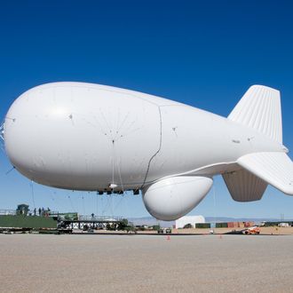 Military Blimp Loose Over Pennsylvania