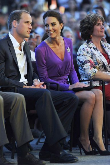 OTTAWA, CANADA - JULY 1:   Prince William, Duke of Cambridge and Catherine, Duchess of Cambridge attend the Evening National Canada Day Celebrations in the capital accompanied  by representatives of the National Capitol Commission on July 1, 2011 in Ottawa, Canada.  (Photo by David Rose - Pool/Getty Images)