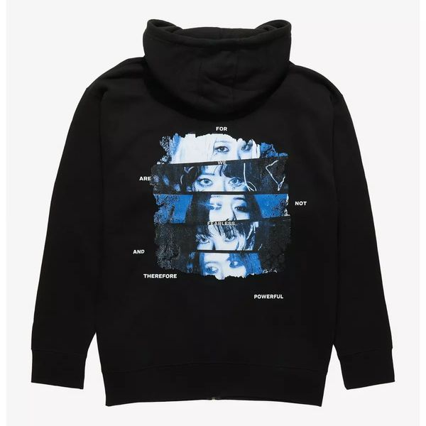 LE SSERAFIM PUREFLOW Eye Panels Hoodie Hot Topic Exclusive
