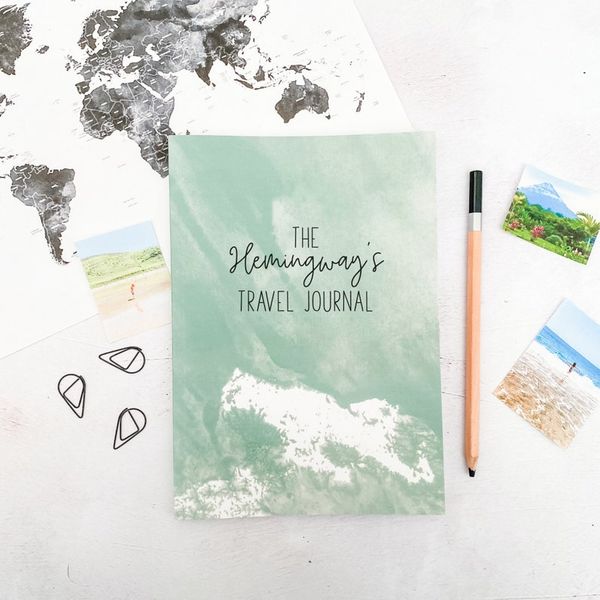 The Gift Studio Company Personalised Travel Journal
