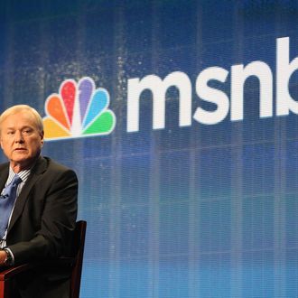 BEVERLY HILLS, CA - AUGUST 02: Chris Matthews host of 'Hardball' speaks during the 'MSNBC' panel during the NBC Universal portion of the 2011 Summer TCA Tour held at the Beverly Hilton Hotel on August 2, 2011 in Beverly Hills, California. (Photo by Frederick M. Brown/Getty Images)