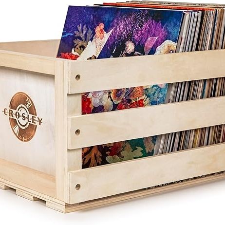 Crosley Radio Record Storage Crate