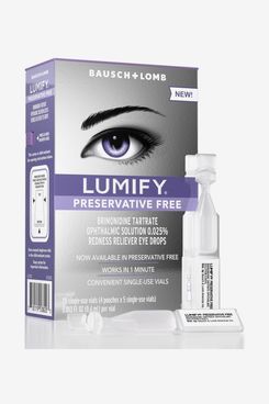 Bausch + Lomb Lumify Redness Reliever Eye Drops - Single-Use Vials, 0.01 fl oz