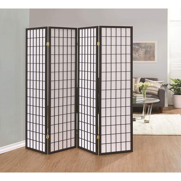 Coaster Home Furnishings 4-Panel Folding Screen