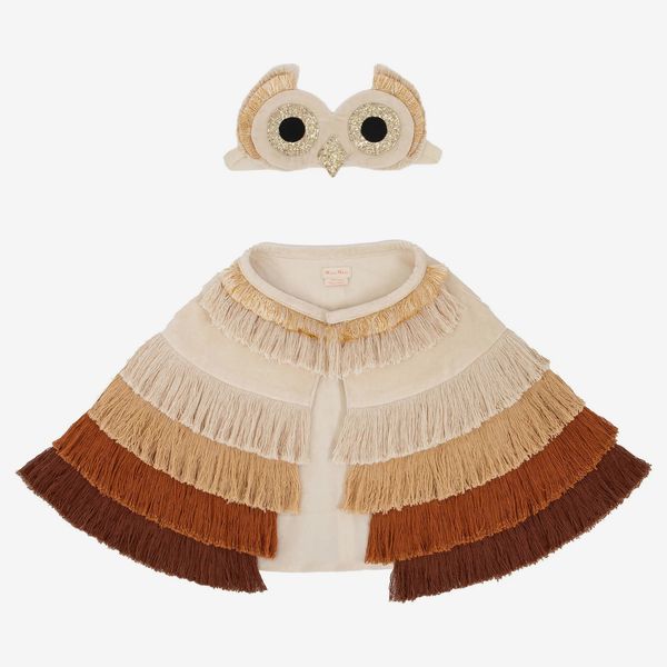 Meri Meri Owl Dress Up Cape and Mask