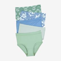 Cacique Intimates Comfort Bliss Full Brief 5-Pack