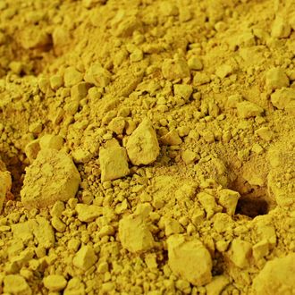 Uranium concentrate, commonly known as U3O8 or yellowcake, sits in the Uvanas processing facility near the East Mynkuduk uranium deposit in Kyzemshek, Kazakhstan, on Thursday, Oct. 18, 2007. Yellowcake is the end-product of the in-situ leaching process employed in the nearby East Mynkuduk uranium mine.